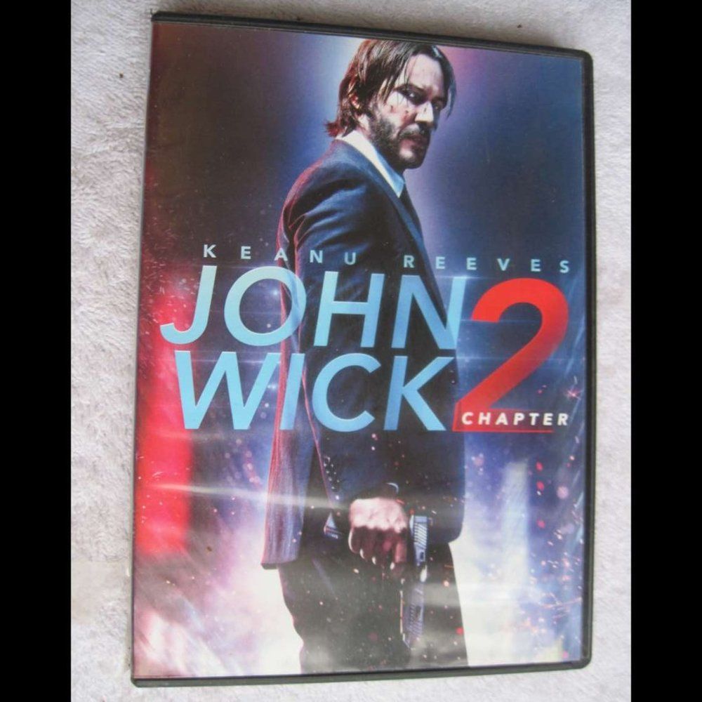 Keanu Reeves John Wick 2 DVD Movie Bundle $3 Hitman Assassin's Guild Blood Oath